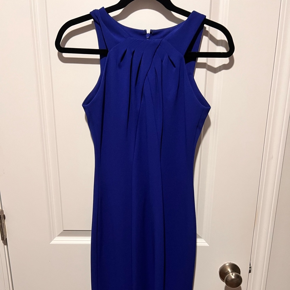 Calvin Klein Royal Blue Midi Dress